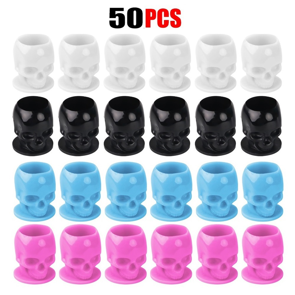 ถ้วยหมึกสักลายหัวกะโหลกปลอดภัย - Calligraphy Ink Bottle บทวิจารณ์และราคา