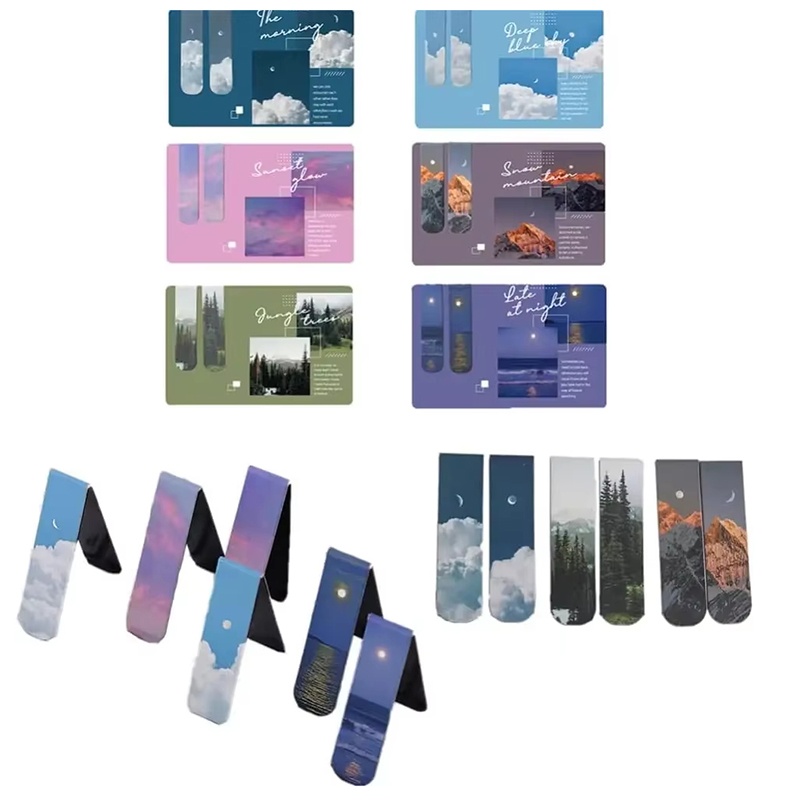 ที่คั่นหนังสือแม่เหล็กธีมภูมิท - Bookmark Magnetic Clip บทวิจารณ์และราคา