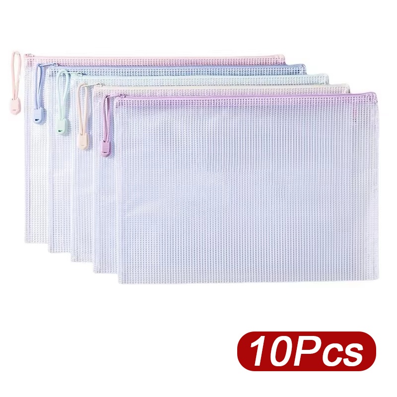 5-30 ชิ้นถุงตาข่ายซิป A4/A5 ถุ - Supply Of Office Stationery บทวิจารณ์และราคา