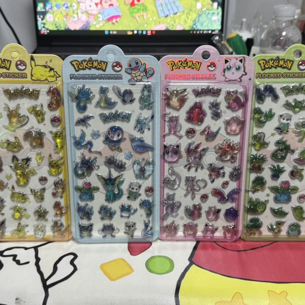 4 ชิ้นโปเกมอน ปิกาจู สควิร์เทิ - Memo Pad Sticky บทวิจารณ์และราคา