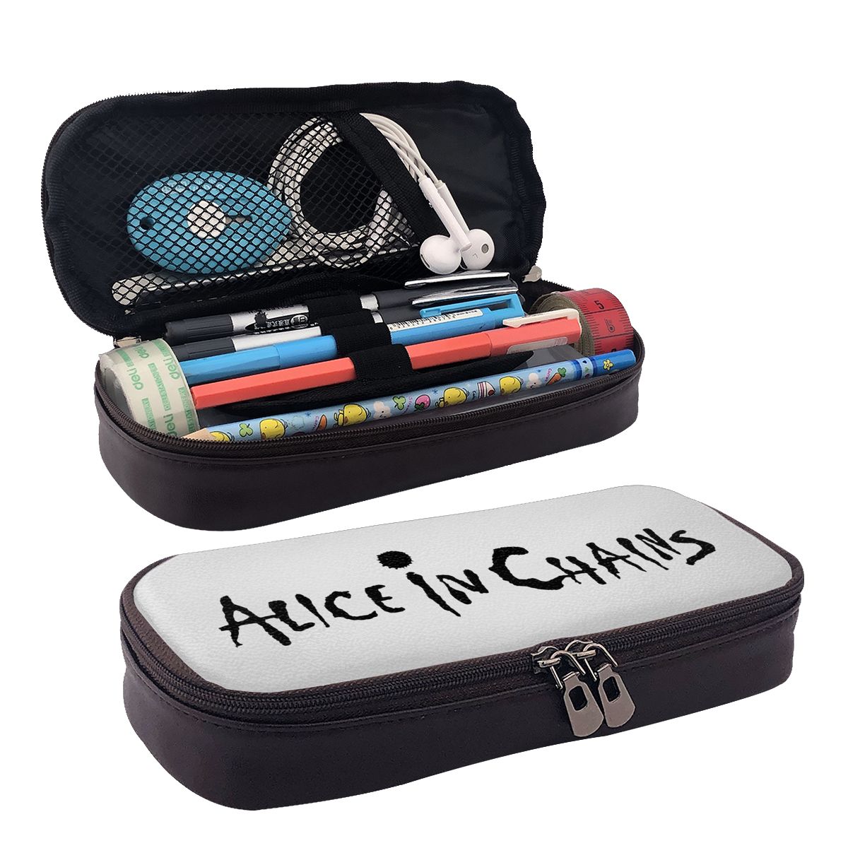 กระเป๋าใส่ดินสอหนังลาย Alice I - Stationery And Office Supply Chain บทวิจารณ์และราคา